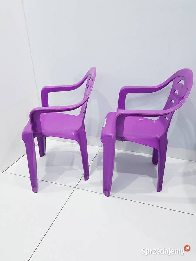 Dziecięce plastikowe krzesełka śląskie Dąbrowa Górnicza sprzedam