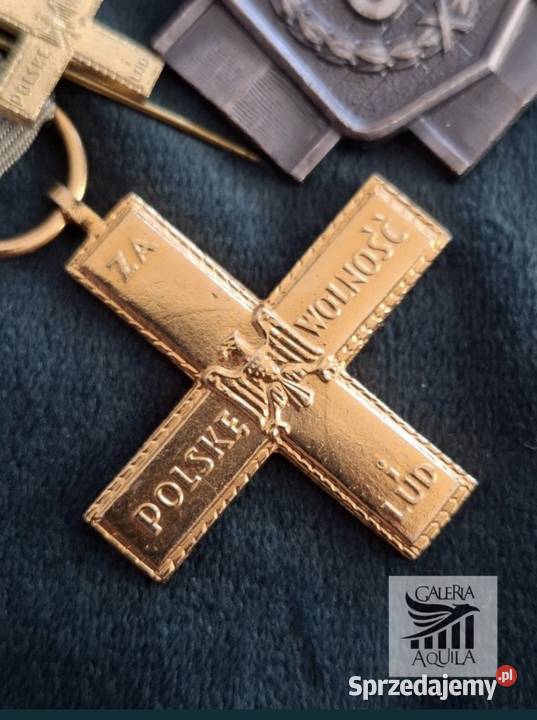 Zestaw odznaczeń żołnierzu AK Militaria Wejherowo