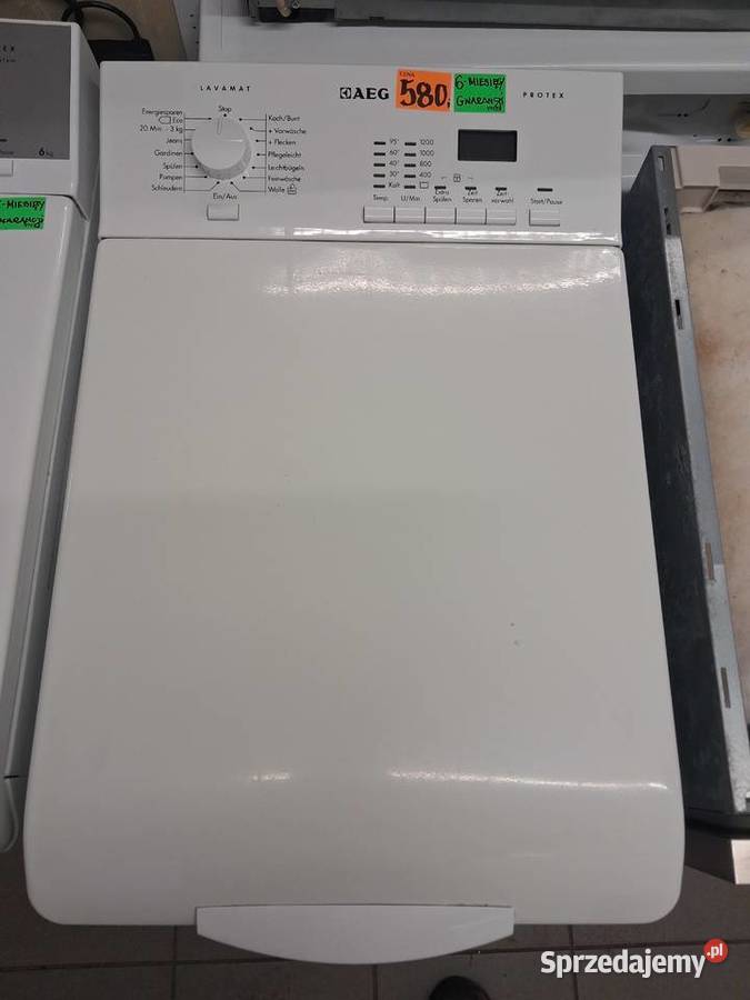 PRALKA GÓRY ŁADOWANA AEG