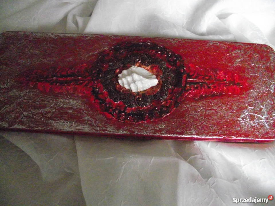 KASETKA PUDEŁKO ETUI niebanalne rękodzieło sprzedam