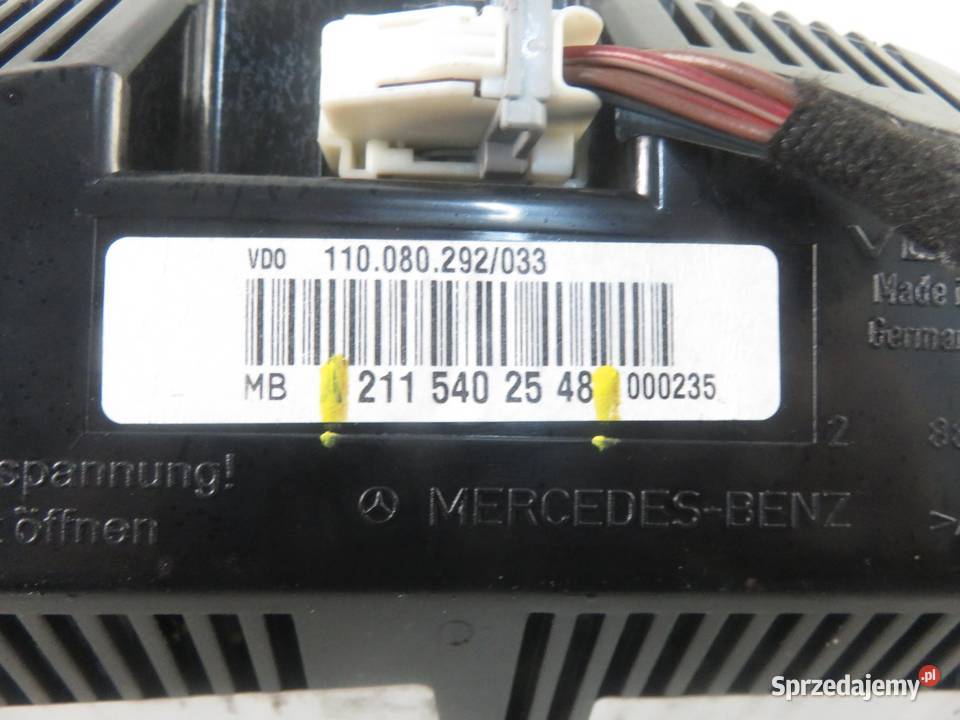 LICZNIK MERCEDES 211 E 320 T CDI 2115402548