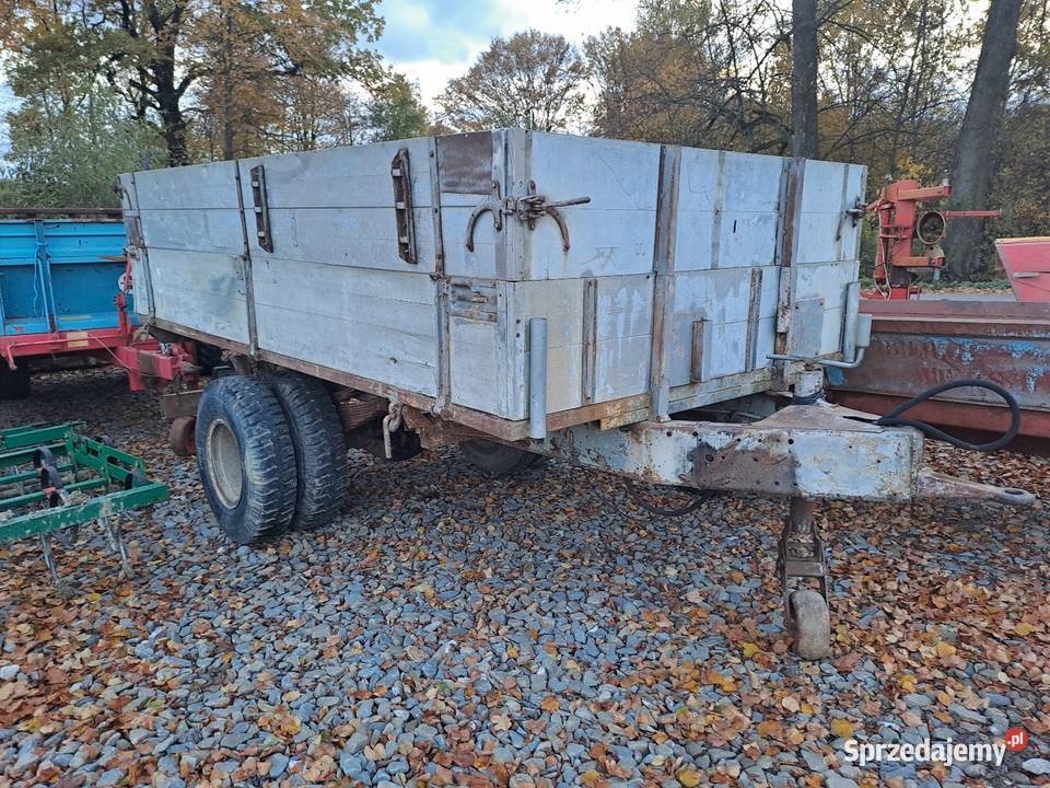 Przyczepa rolnicza kiper 3 strony Limanowa sprzedam