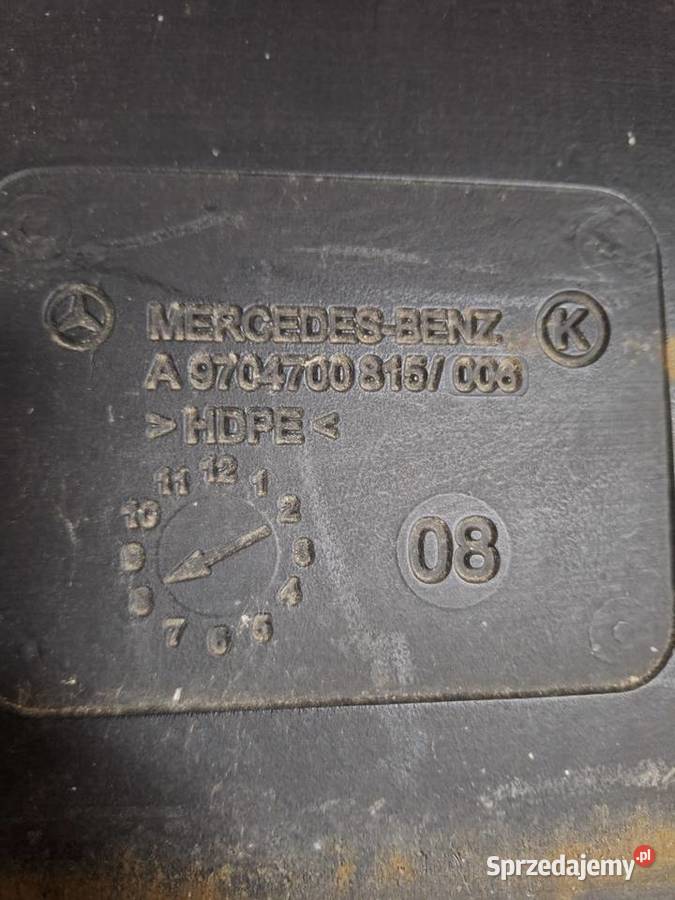zbiornik adblue Mercedesa actros Iława
