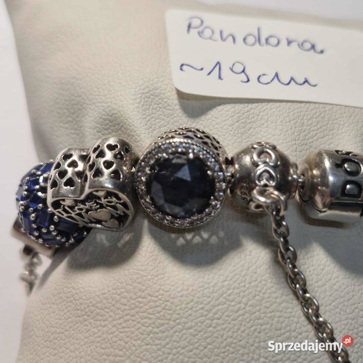 BRANSOLETKA PANDORA 9 CHARMSÓW