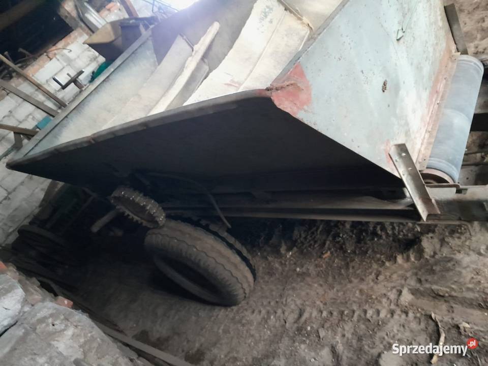 Wapniarka Wózek do wapna RCW 3 nieuszkodzony Kępno sprzedam