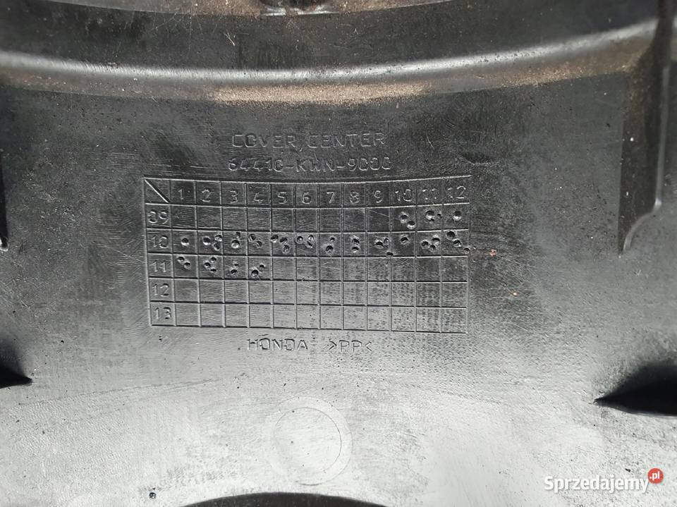 OSŁONA MASKOWNICA HONDA PCX 125 PCX125 Schowek Chełm