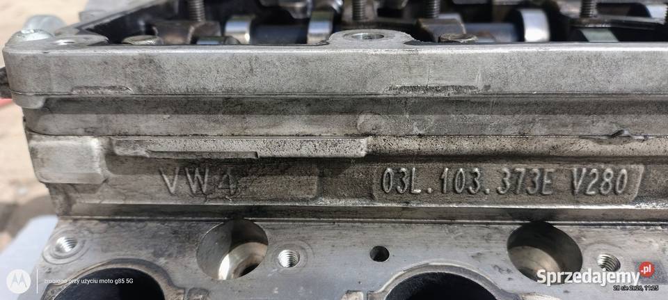 03L 103 373 E V 280 głowica VW Audi 2 l TDI 16 v Lubin
