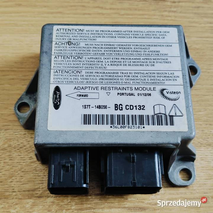 Mondeo MK3 Moduł sensor airbag poduszek