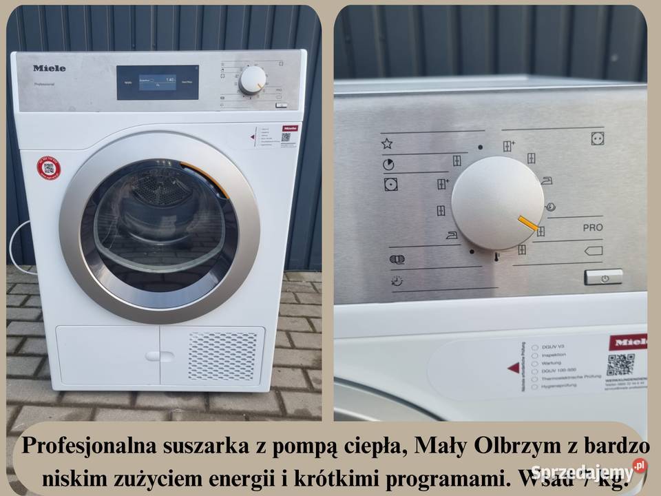 Suszarka Miele Professional PDR 507 HP wolnostojące dolnośląskie Wrocław sprzedam