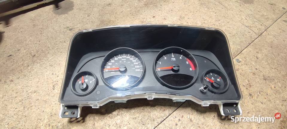 jeep compass 22 crd LIFT 68080409AC LICZNIK Liczniki i zegary Wyposażenie wnętrza Trzebnica