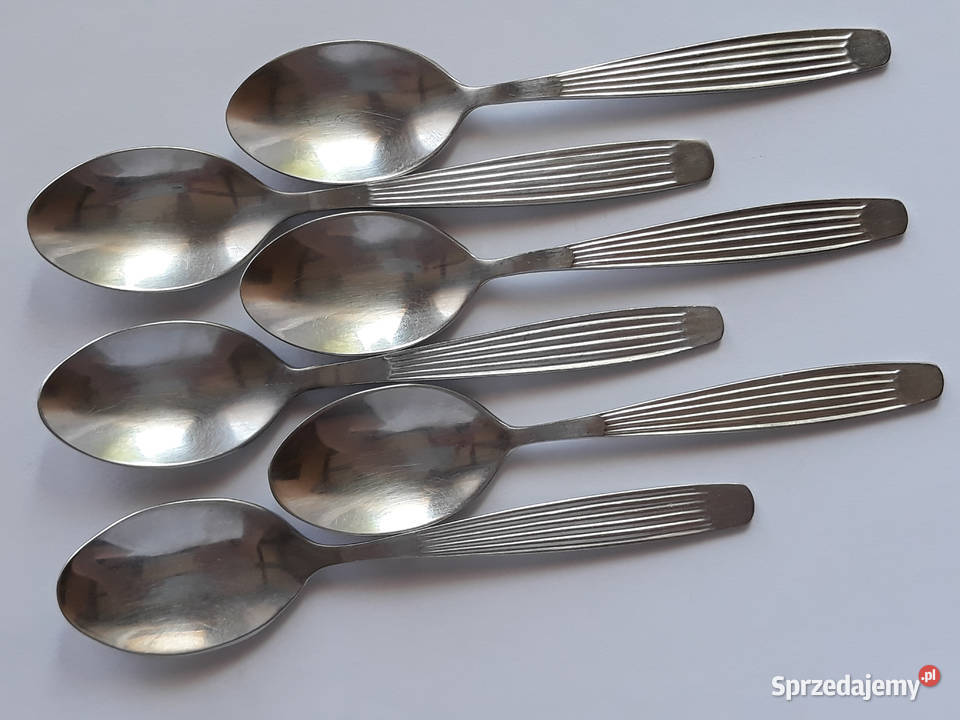 Łyżeczki do herbaty 3 PASECZKI PASKI Gerlach Dąbrowa Górnicza