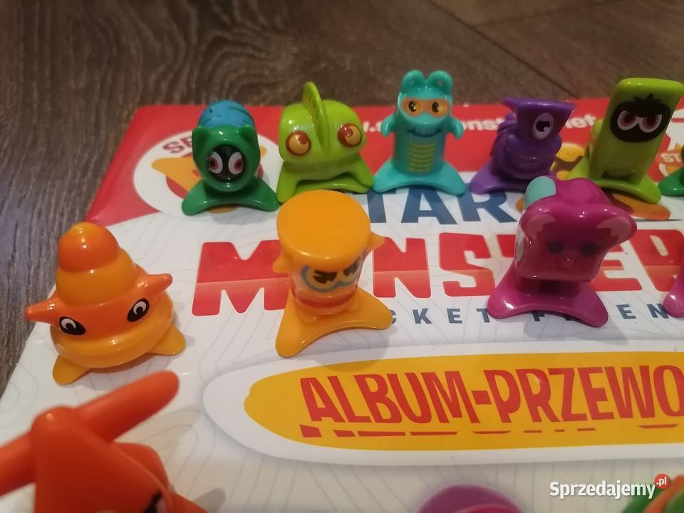 Star Monster Pocket Friends zestaw figurek album