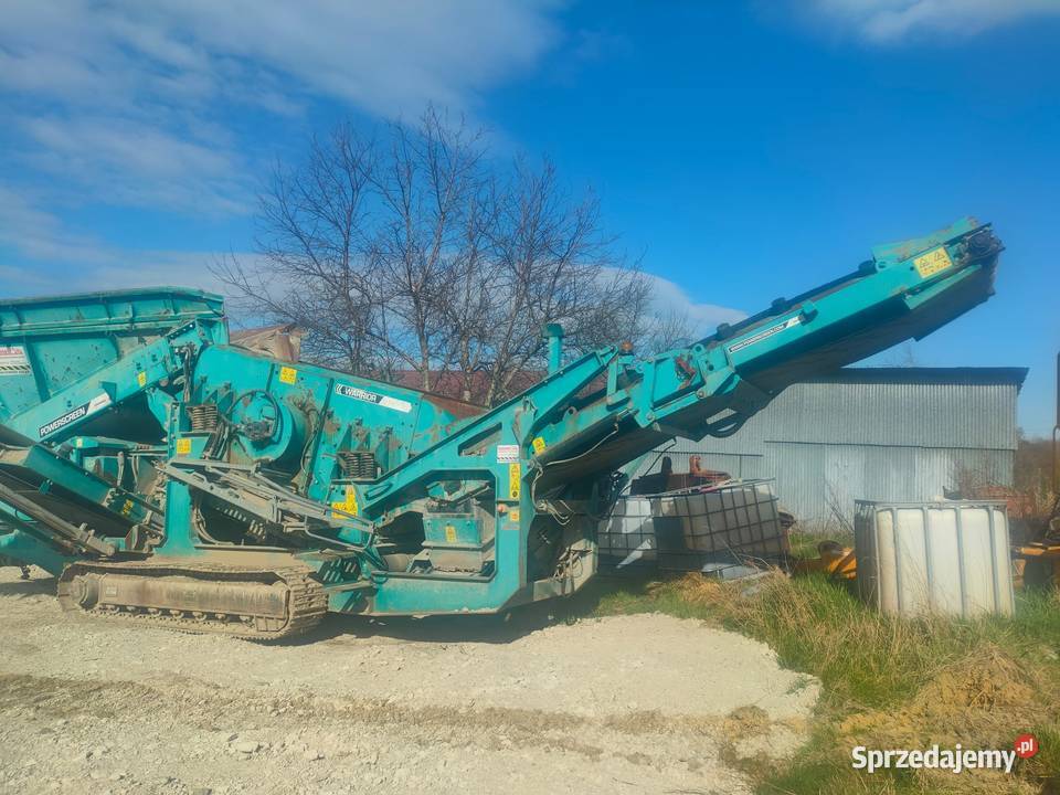 Przesiewacz Powerskreen Warior 800 Bilcza