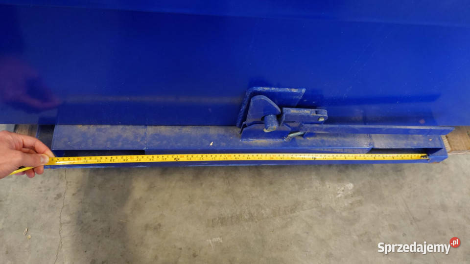 Kontener samowyładowczy do wózka widłowego 15 m3 wielkopolskie