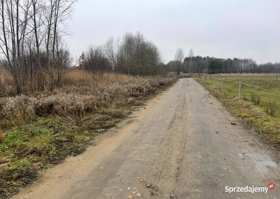 Działka z warunkami zabudowy 1000m Skrybicze Białystok