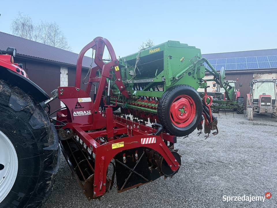 Zestaw uprawowosiewny 3m Hassia dk300 i armasz Kajetanów