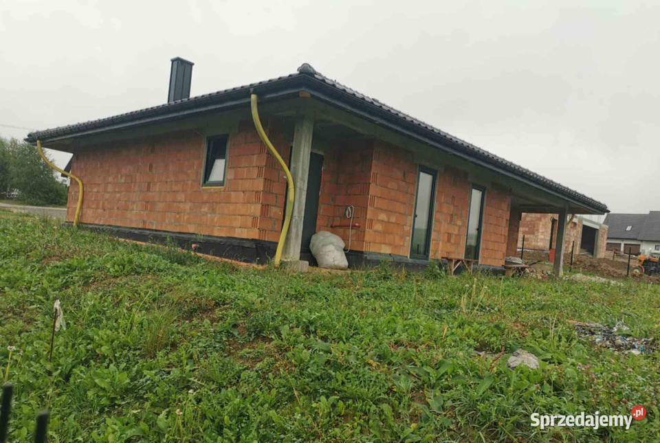 Dom 120m skrzydlna do wykonczenia małopolskie