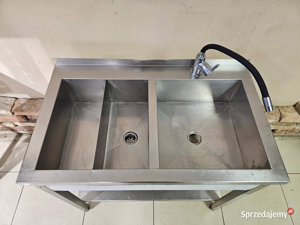 Zlew gastronomiczny BARMAŃSKI 100x60x90 z sprzedam