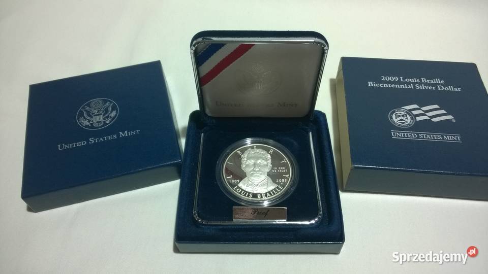 MONETA USA 1 dolar 2009 200 rocznica urodzin Warszawa