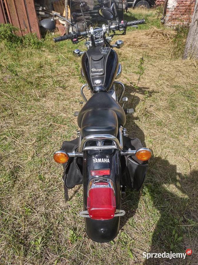 Yamaha virago 1 GR Chopper szyba skorzane sakwy Wólka Łękawska sprzedam