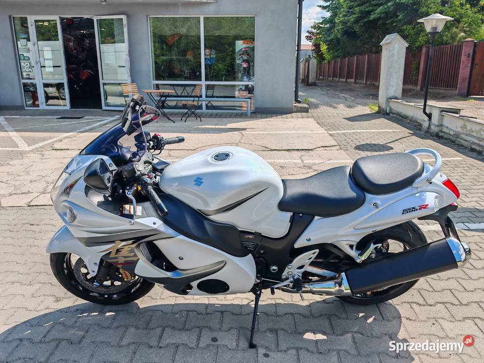 Suzuki Hayabusa Gsx 1300 R White Ice Blue 2010