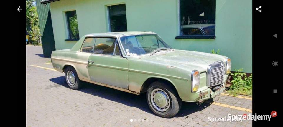 W 115 Coupe 28 B Klasyk do renowacji 2/3 Motoryzacja Stąporków