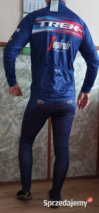 Trek Segafredo Santini strój komplet rowerowy Sędziszów Małopolski sprzedam
