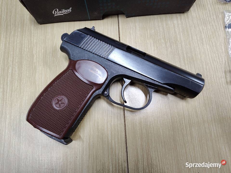 Wiatrówka pistolet Makarov Baikal MP654K Świdnica