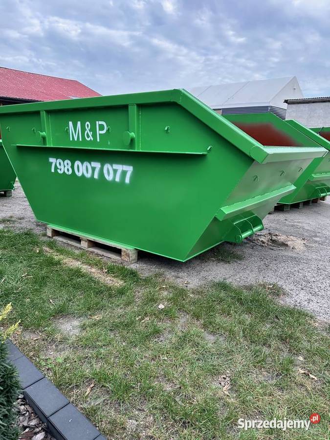 Mulda 5 m3 kontener na złom koleba Niedrzew Pierwszy