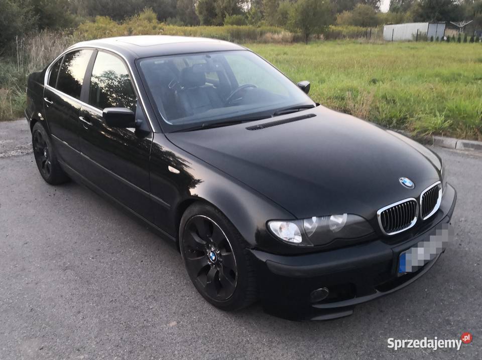 BMW 318i E46 20 benzyna 143 mpakiet skóry niska Wieluń