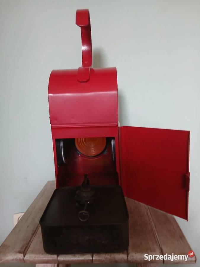 Stara lampa kolejowa małopolskie Kraków