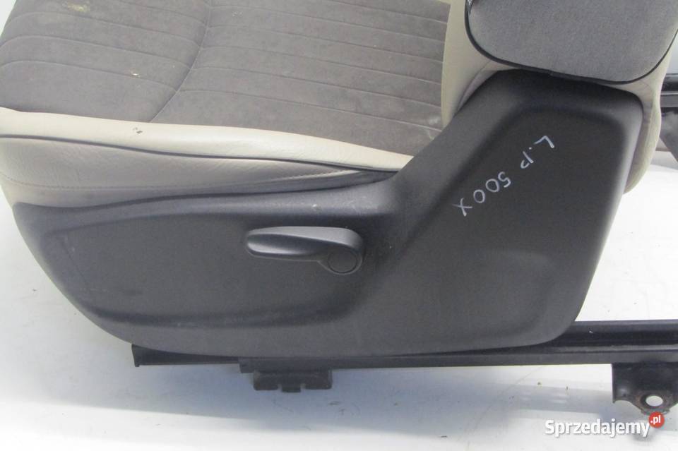 FOTEL KIEROWCY LEWY PRZÓD PÓŁSKÓRA FIAT 500X