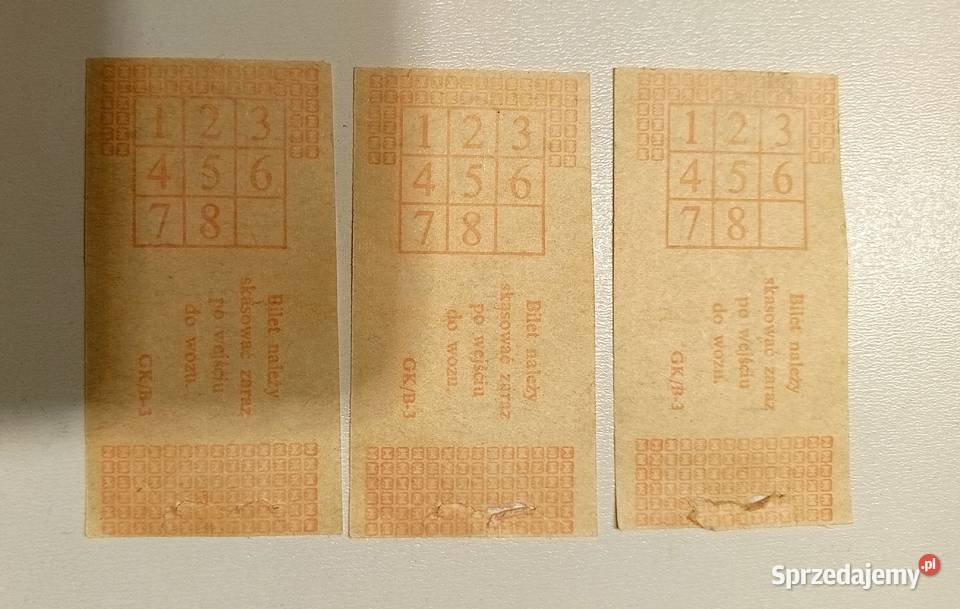 Bilet MPK Łódź E 050gr z PRLu