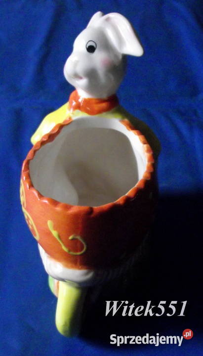 PIĘKNY PORCELANOWY KRÓLICZEK SZKATUŁKA OKAZJA podkarpackie Stalowa Wola