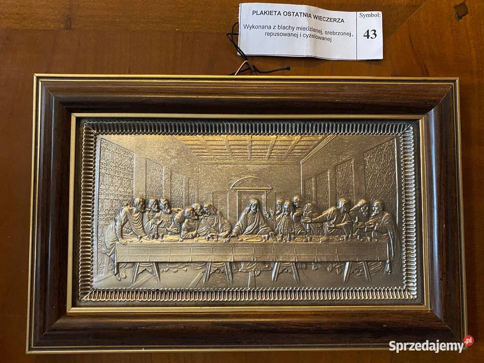 Plakieta Ostatnia Wieczerza