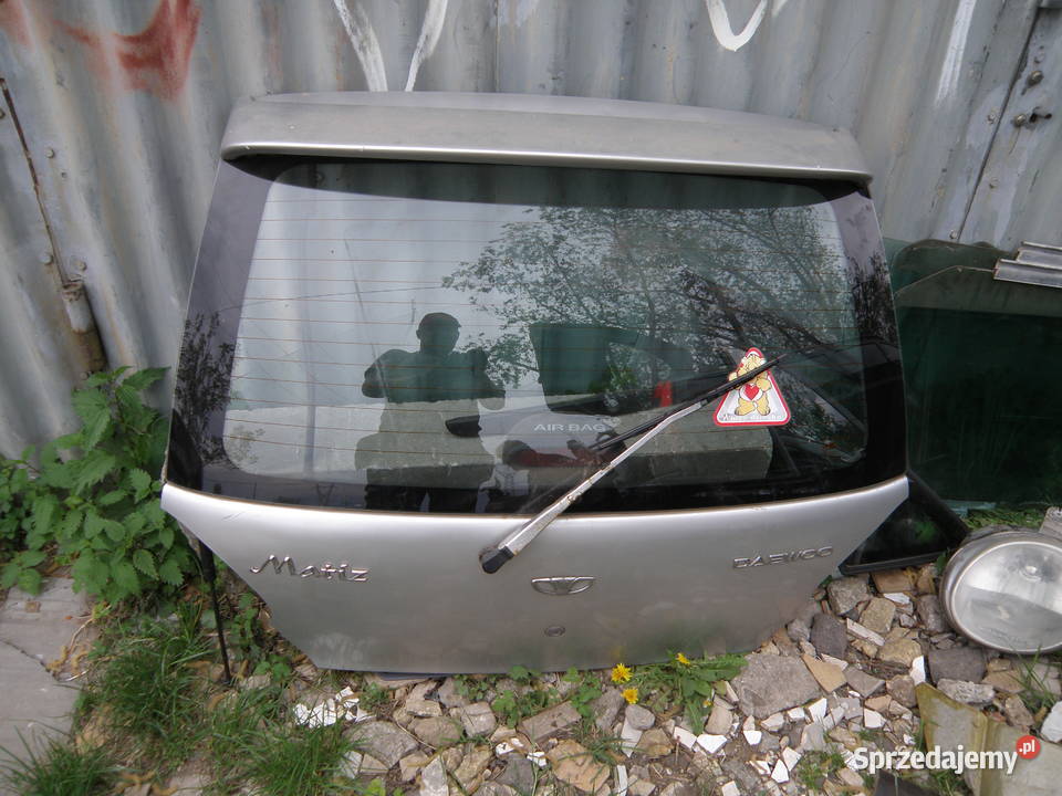 Klapa tylna bagażnika Daewoo Matiz M100 9806