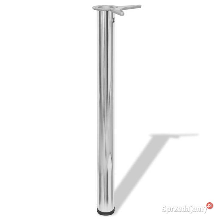 4 nogi do stołu z regulacją wysokości 710 mm