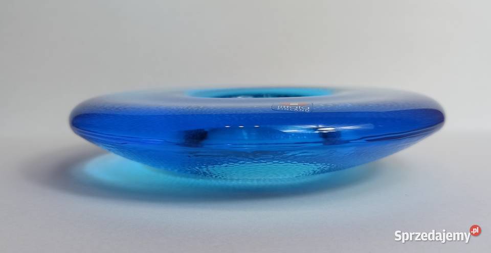 IITTALA Finland świecznik NAPPI light blue na Jasień sprzedam