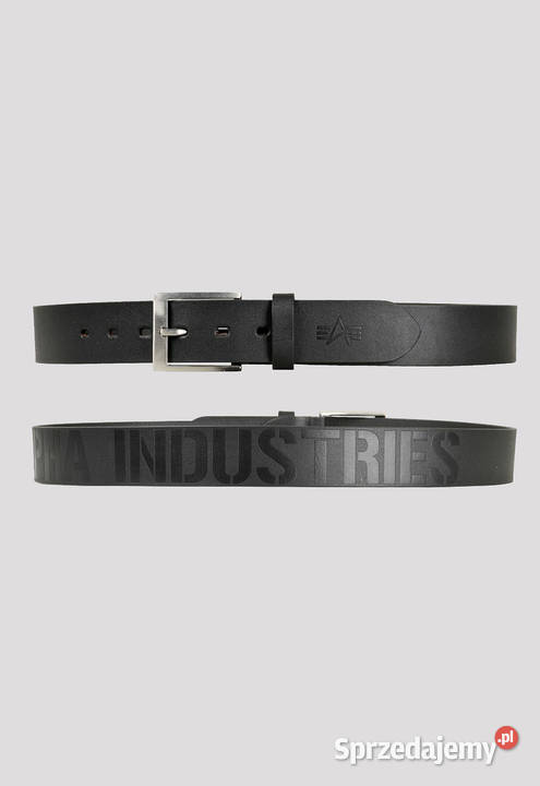 Alpha Industries pasek skórzany EMBOSSED 168931 Skóra sprzedam