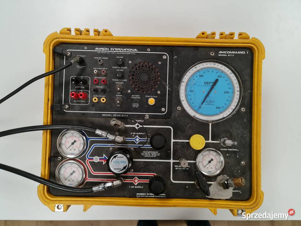 Tablica Amron AMCOMMAND Kirby Morgan Poznań