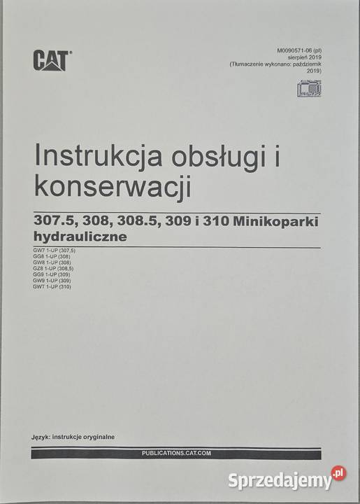 Instrukcja obsługi i konserwacji DTR 3075 308 Kielce