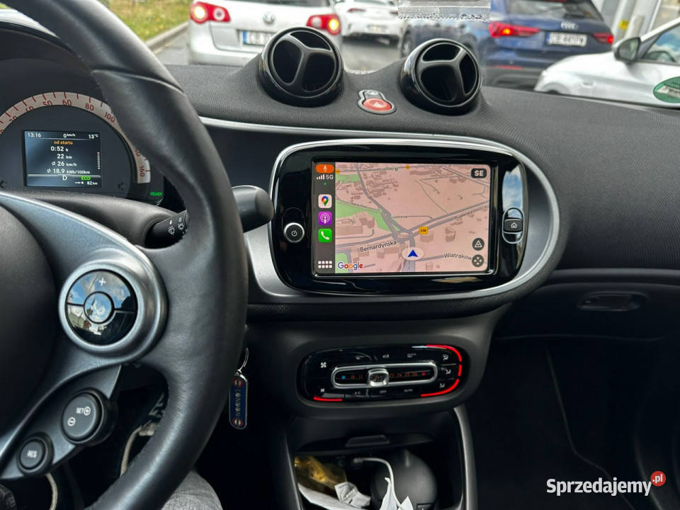 Smart Forfour EQ82 PanoramaNawigacjaKamera immobilizer Bydgoszcz