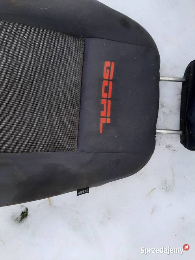 FOTEL PRZÓD PRZEDNI LEWY KIEROWCY GOAL VW GOLF V łódzkie Ksawerów