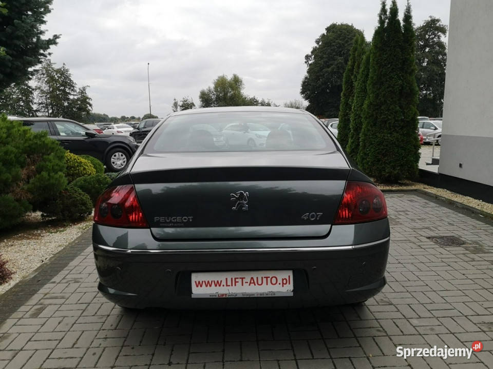 Peugeot 407 20 HDI 136 Klimatronic Elektryka dolnośląskie Strzegom