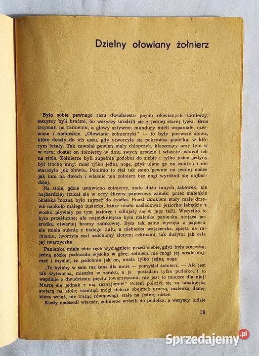 CALINECZKA i inne baśnie J Ch Andersen miękka Hajnówka