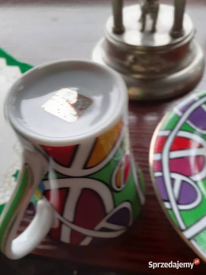 filiżanka i spodeczekwzór Picasso inny kolor mazowieckie