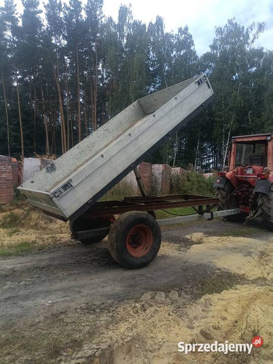 Przyczepa jednoosiowa wywrotka SAM nieuszkodzony sprzedam