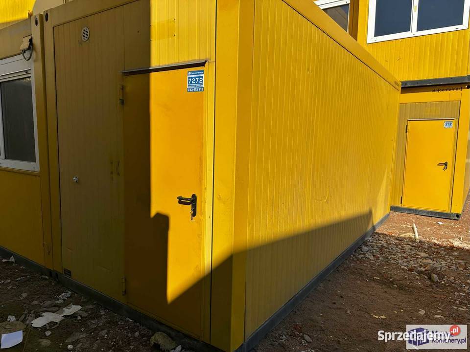 KONTENER BIUROWY SOCJALNY SZATNIA 256 Wrocław