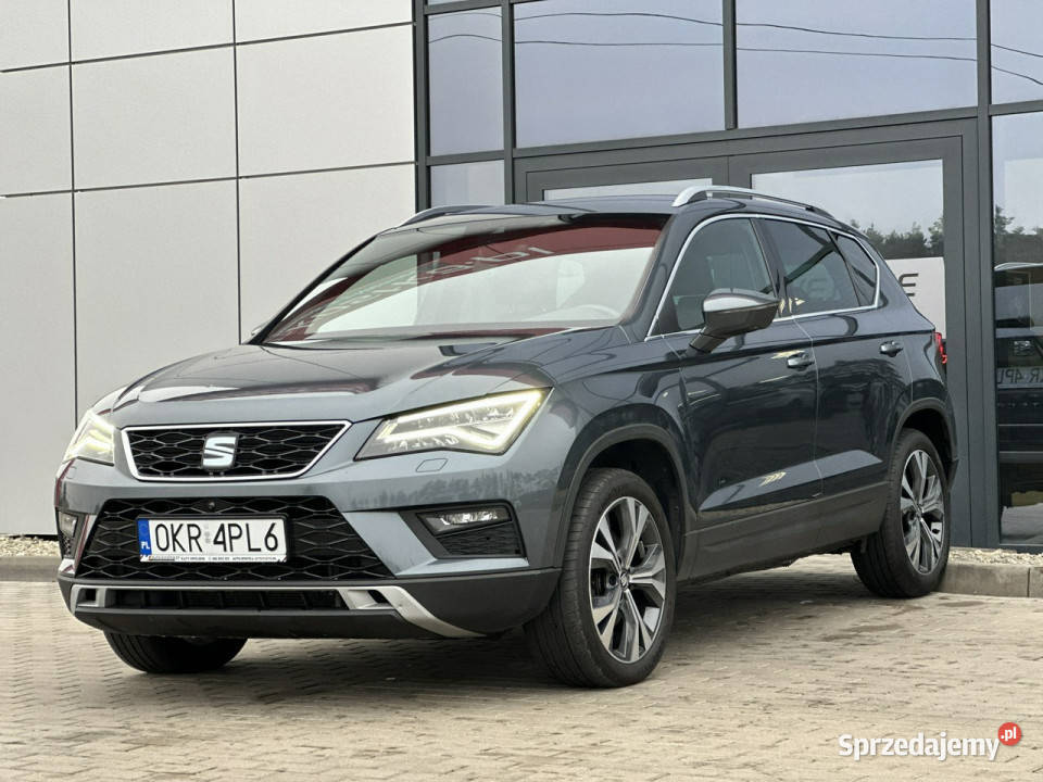 Seat Ateca 8xAlu 1Ręka LED Virtual Kamera360 opolskie Kąty Opolskie sprzedam