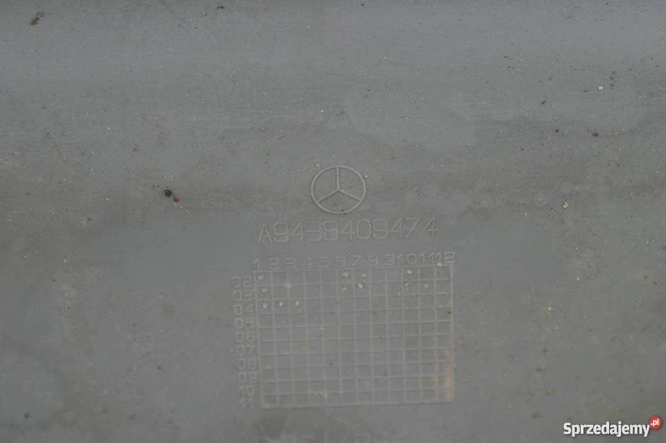 MERCEDES ACTROS MP2 OSŁONA PLASTIK SCHOWEK